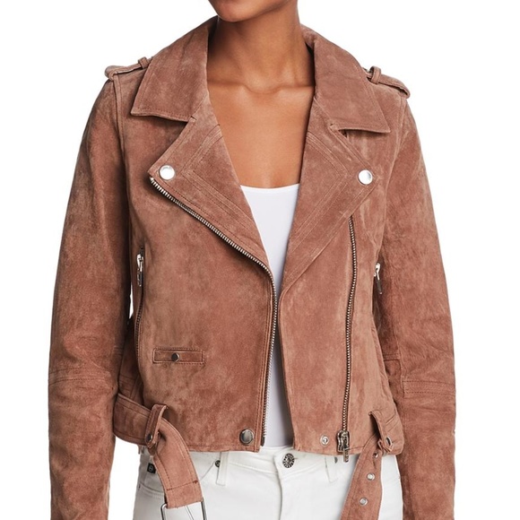 Blank NYC Jackets & Blazers - NWT! Blank NYC Suede Moto Jacket Coffee Bean